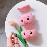 Wholesale Cute Design Cartoon Silicone Cover Skin for Airpod (1 / 2) Charging Case (Pig)